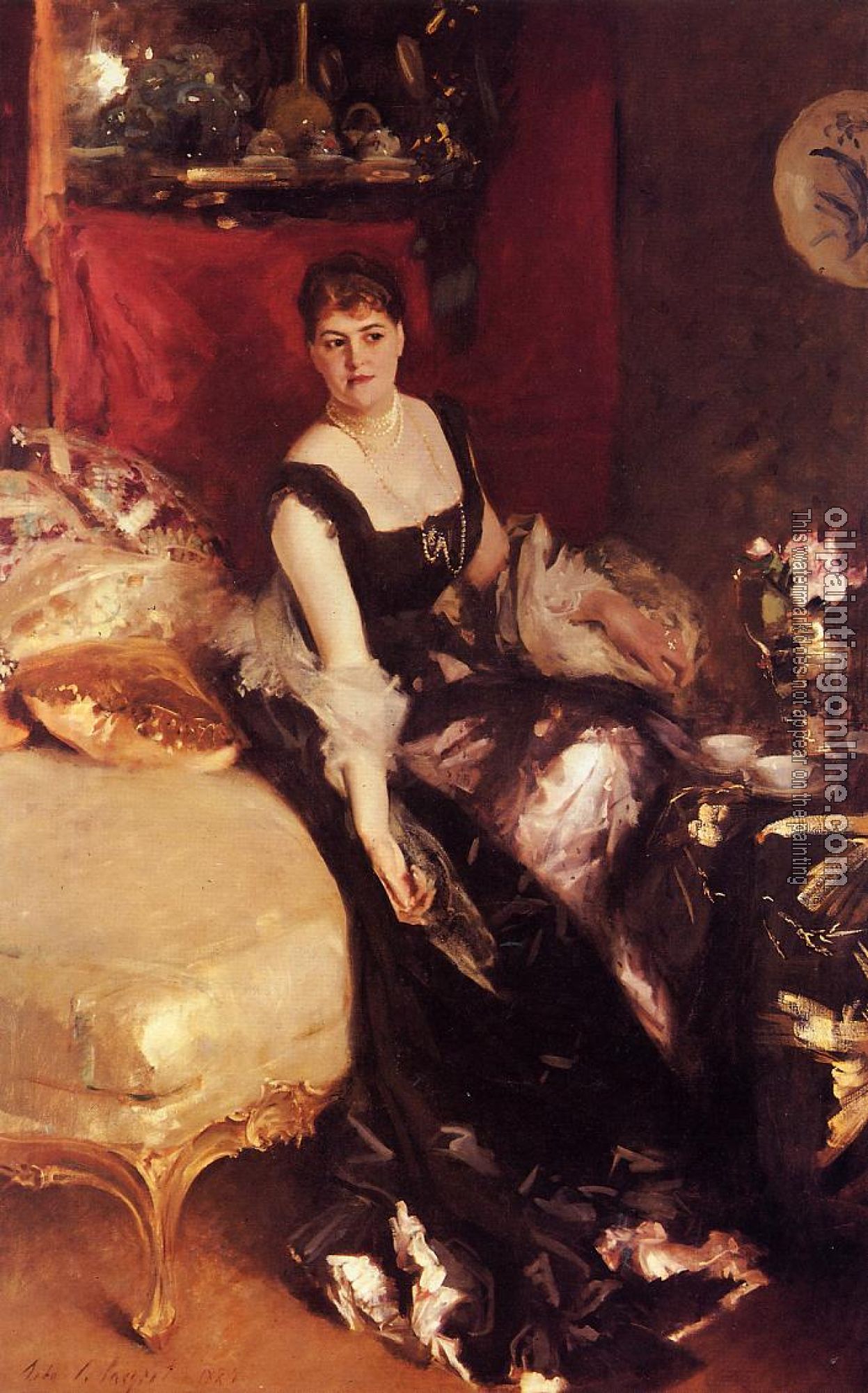 Sargent, John Singer - Mrs. Kate A More